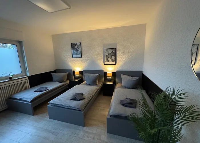 Frankfurter 21 Haus - 2 We, 2 Kuechen, 2 Baeder, 6 Sz, 19 Betten Siegburg